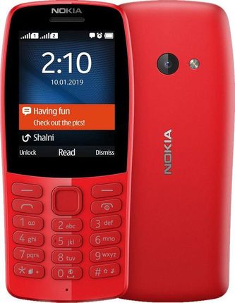 Nokia 210 Czerwony