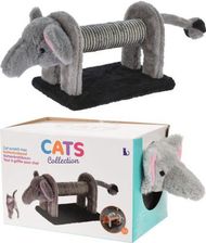 Zdjęcie Pets Collection Drapak dla kota pluszowy słoń szary 52x18,5x19 cm - Koszalin