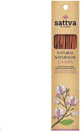 Sattva Natural Indian Incense Naturalne Indyjskie Kadzidełko Champa 15Szt 9466979