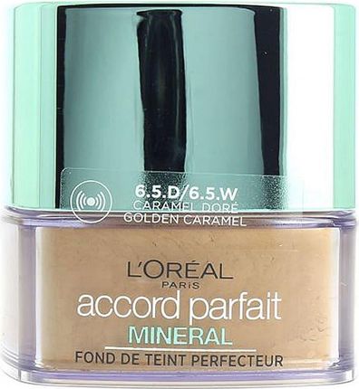 L'Oreal Paris Pudrowy podkład Accord Parfait Mineral 6,5D Golden Caramel 9 g