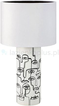 Markslöjd Family lampa stołowa biały, czarny 108246