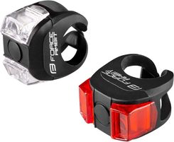 Zdjęcie Force Zestaw Lampek Rowerowych Ambit Black 45452 - Tykocin