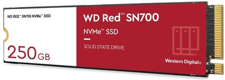 Dysk SSD WD Red SN700 250GB M.2 PCIe NVMe (WDS250G1R0C