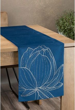 Eurofirany Obrus Blink 12 35x180cm Granatowy