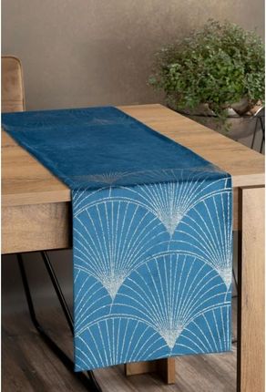 Eurofirany Obrus Blink 14 35x220cm Granatowy