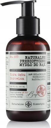 Bosqie Natural Hand Soap No.933 Naturalne Prebiotyczne Mydło Do Rąk - Kora Dębu I Borowina 150ml
