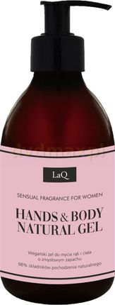 Laq Sensual Fragrance Wegański Żel Do Mycia Rąk I Ciała 500ml