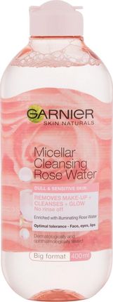 Garnier Skin Naturals Micellar Cleansing Rose Water Płyn micelarny 400 ml