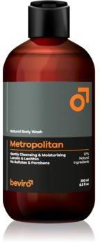 Beviro Natural Body Wash Metropolitan Żel Pod Prysznic Dla Mężczyzn 250ml
