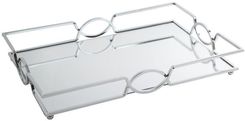 Eurofirany Ceramika 30x45x7cm Srebrny