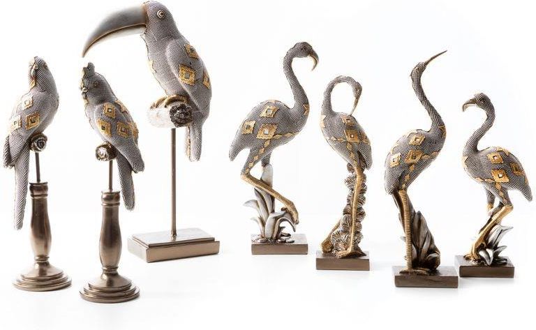 Eurofirany Figurka Dekoracyjna Kali 8x5x30cm Srebrny - zdjęcie 1 Eurofirany Figurka Dekoracyjna Kali 8x5x30cm Srebrny