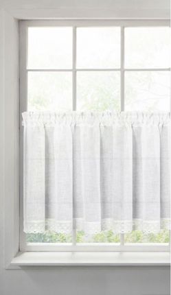 Eurofirany Firana Gotowa Lisa 60x150cm Biały