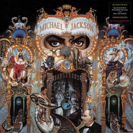 Michael Jackson - Dangerous (Limited Red Vinyl). Winyl
