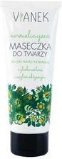 Zdjęcie VIANEK Normalizująca maseczka do twarzy do cery tłustej i normalnej 75ml - Zamość