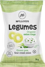 Zdjęcie Mclloyds Chrupki Z Zielonym groszkiem Śmietankowo Cebulowe Bezgl. Bio 35g - Chojnów