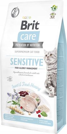 Brit Care Cat Grain Free Insect&Herring Sensitive 7KG
