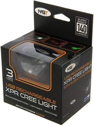 Ngt Xpr Cree Light 140 Lumens Czołowa Aukmulator