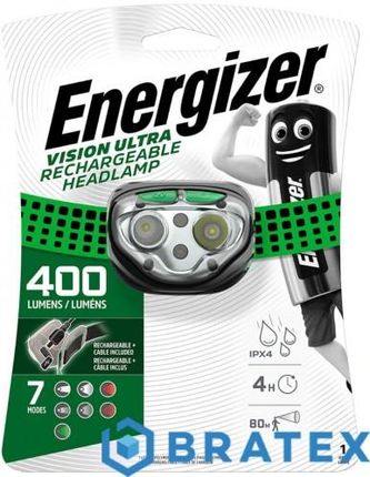 Energizer Czołowa Vision Ultra 400 Ładowalna