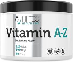Hi Tec Health Line Vitamin A Z 120 Tab. 900Mg