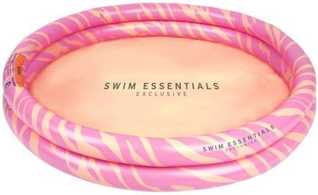 The Swim Essentials Basen Dla Dzieci Pastelowa Zebra 100cm