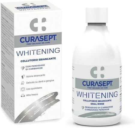 CURASEPT WHITENING - wybielający płyn do płukania jamy ustnej 300 ml