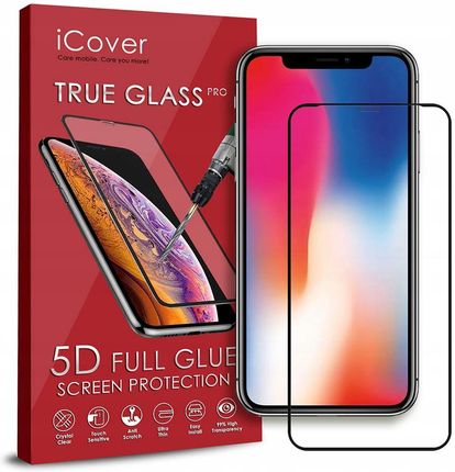 Icover Szkło 5D Cały Ekran Full Glue Apple Iphone X Xs (CSZK5D013)