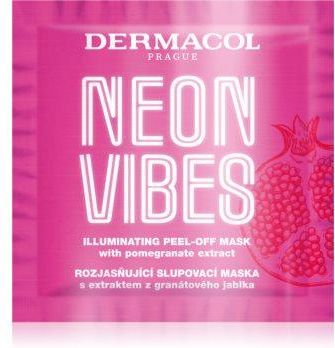 Dermacol Neon Vibes Maseczka Orzeżwiająca Dla Natychmiastowego Rozświetlenia 8ml