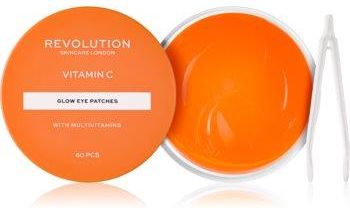 Revolution Skincare Vitamin C With Multivitamins Maska Hydrożel Wokół Oczu Do Rozjaśnienia I Nawilżenia 60 Szt.
