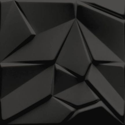 Panele Scienne 3D/Kasetony Sufitowe Merkury Czarny 50x50cm