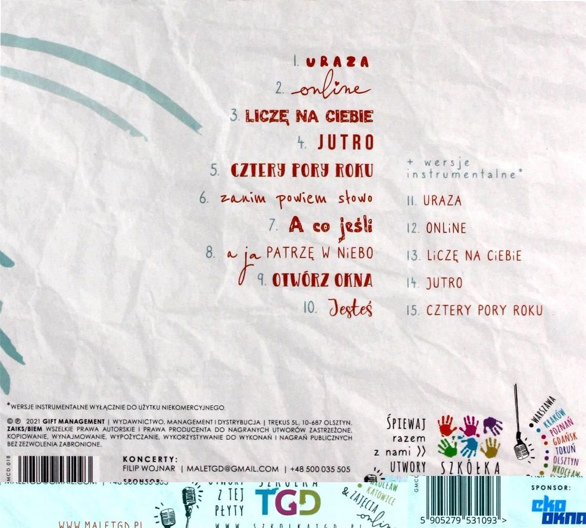 Płyta kompaktowa Małe Tgd: Online [CD] - Ceny i opinie - Ceneo.pl