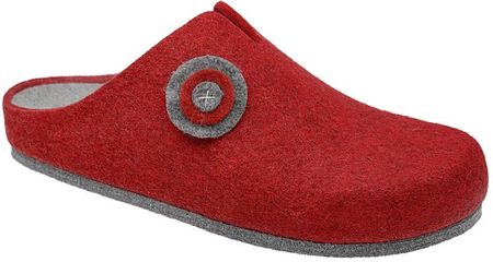 Kapcie Dr BRINKMANN 320025-04 Czerwone Pantofle domowe Ciapy zdrowotne