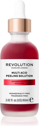 Revolution Skincare Multi Acid Peeling Solution Peeling Głęboko Oczyszczający Z Aha 60 ml