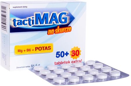 TactiMag na skurcze 80 tabletek