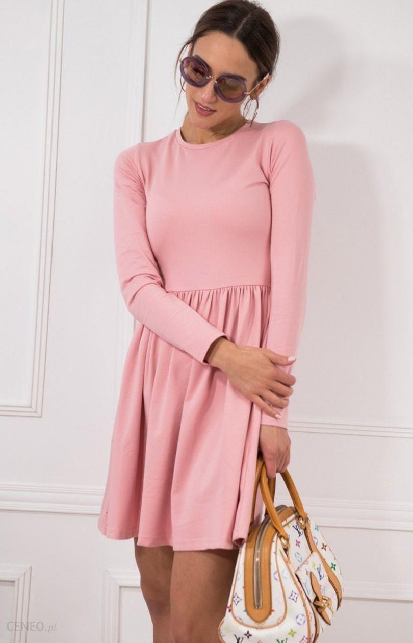 . Catty sukienka, Kolor różowy - Ceny i opinie 