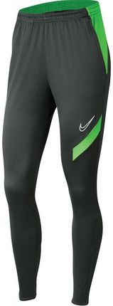 Spodnie damskie Nike Academy Pro Knit grafitowo-zielone BV6934 062