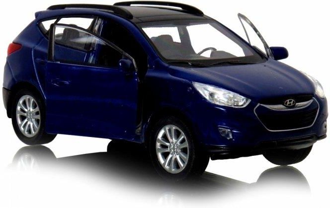 WELLY DieCast 1:34 Hyundai Tucson IX 35 Bianco &ndash; Modellino Auto In Metallo Con Scatola
