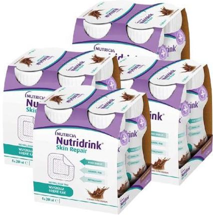 Nutridrink Skin Repair smak czekoladowy 16x200ml
