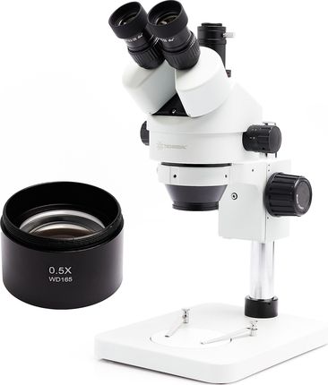 Techrebal Mikroskop trinokularowy K10H 7-45X + Obiektyw 0,5x