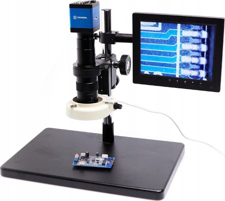 Techrebal Mikroskop DLA ELEKTRONIKA KAMERA HDMI FULLHD EKRAN