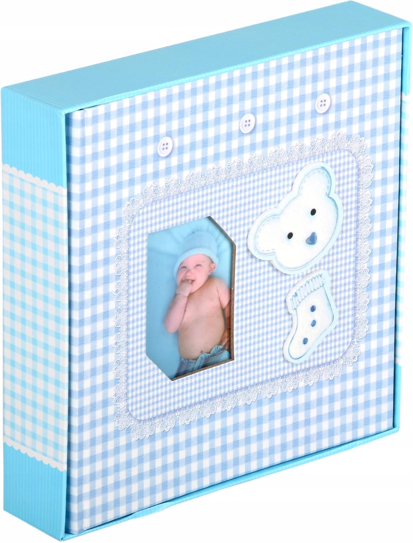 Album na zdjęcia GEDEON ALBUM NA ZDJĘCIA WSUWANE DZIECKA 200 ZDJĘĆ PREZENT  BABYWB - Ceny i opinie na Ceneo.pl