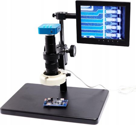 Techrebal Mikroskop PROFESJONALNY CYFROWY Z KAMERĄ 16MP USB