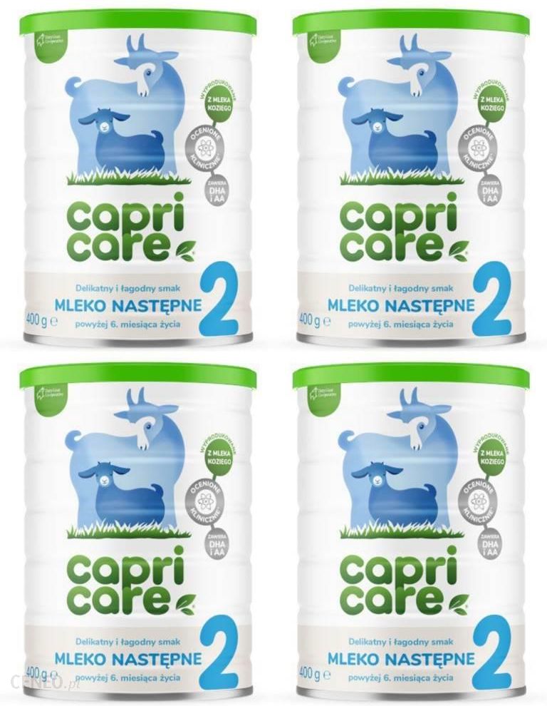 Capricare 2, mleko w proszku następne oparte na mleku kozim od 6 miesiąca  życia, 400 g