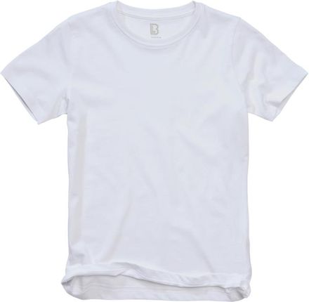 Koszulka dziecięca Brandit z krótkim rękawem, biała - Rozmiar:122/128