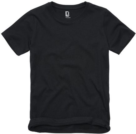 Koszulka dziecięca Brandit z krótkim rękawem, czarna - Rozmiar:146/152
