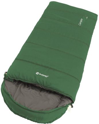Outwell Campion Sleeping Bag Youth Zielony Left Zipper