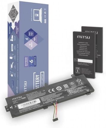 Mitsu Bateria do notebooka Lenovo IdeaPad 510-15ISK (7.4V-7.6V) (3950 mAh) (BCLE510)