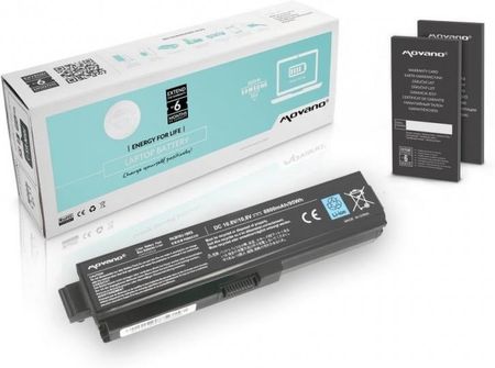 Movano Bateria do notebooka Toshiba L700 L730 L750 (7.2V) (8800 mAh) (BTTOL750HH)