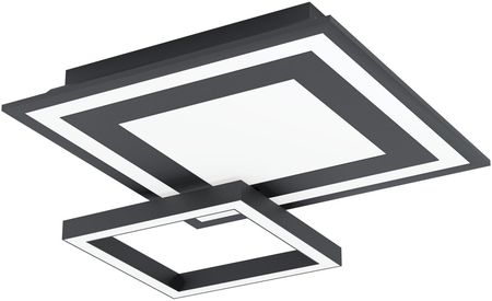 Eglo Savatarila-Z 900025 plafon lampa sufitowa 21W LED czarny/biały