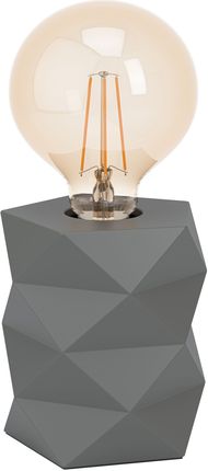 Eglo Swarby 98859 lampa stołowa lampka 1x60W E27 szara