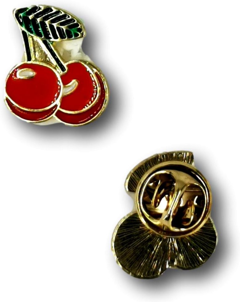 Clamoty Przypinka Wiśienki Metal Pin - zdjęcie 1 Clamoty Przypinka Wiśienki Metal Pin